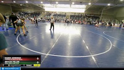 150 lbs Cons. Round 3 - Kaden Jennings, Legends Of Gold Las Vegas vs Brycen Miller, Davis Wrestling Club