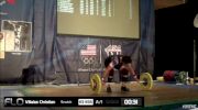 Christian Villalas (M40,62kgs) Snatch 1  63kgs