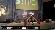 Angelo Sakelarios (M40,69kgs) Snatch 1  79kgs