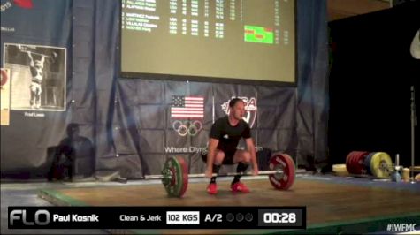 Paul Kosinik (M40,77kgs) CJ 2 102kgs