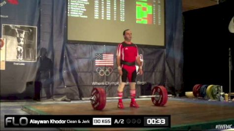 Khodor Alaywan (M40,77kgs) CJ 2 130kgs