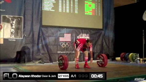 Khodor Alaywan (M40,77kgs) CJ 1 127kgs