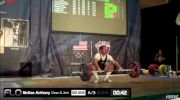 Anthony Mckee (M40,77kgs) CJ 3 120kgs