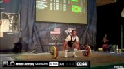 Anthony Mckee (M40,77kgs) CJ 1 110kgs