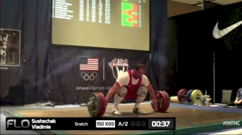 Vladimir Sushchak (M40,+105kgs) Snatch 2 150 kgs