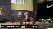 Michael Harvey (M40,90kgs) Snatch 1 80 kgs