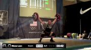 Leon Morse (M40,+105kgs) Snatch 1 94 kgs