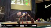 Kevin Daniel (M40,105kgs) Snatch 3 102 kgs