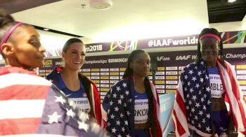 Team USA Overcomes DQ Scare To Win Women's 4x4