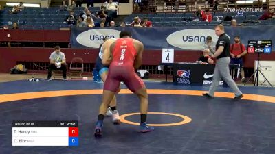 97 kg Prelims - Trey Hardy, NMU-OTS vs Orry Elor, New York Athletic Club