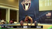 John Bova (M35, 69kgs) CJ 117 kgs