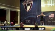 Ryan Hudson (M35, 77kgs) Snatch 100 kgs