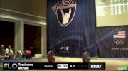 Michael Tucciarone (M35, 77kgs) Snatch 95 kgs