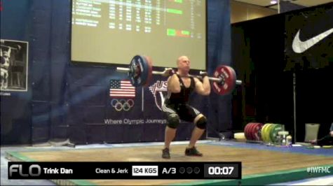 Dan Trink (M40,+105kgs) CJ 3 124 kgs