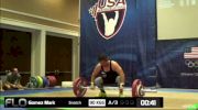 Mark Gomez (M35, 85kgs) Snatch 90 kgs