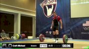 Michael Craft (M35, 94kgs) Snatch 97 kgs