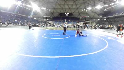 97 lbs 5th Place Match - Kaden Harding, Team Aggression Wrestling Club vs Roman Stigall, Shelton Wrestling Club