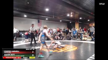 83 lbs 5th Place Match - Austin Witt, Michigan Grappler Training Center vs Cooper Harwell, Unattached