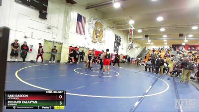 195 lbs Quarterfinal - Mark Ayala, St John Bosco vs Gabriel Herrera, Covina