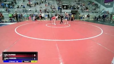 69 lbs Quarterfinal - Cali Dupree, MO vs Kaili Manuel, MI