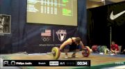 Justin Phillips (M35,+105kgs) Snatch 1 110 kgs