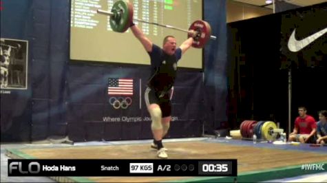 Hans Hoda (M35,+105kgs) Snatch 2 97 kgs