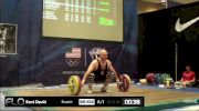 David Kent (M35,105kgs) Snatch 1 108 kgs