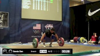 Dan Sands (M35,105kgs) Snatch 2 97 kgs