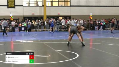 165B lbs Rr Rnd 2 - Cooper Noehre, Purdue vs Dakota Morris, Army