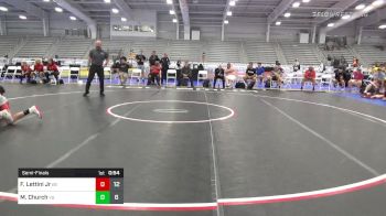 138 lbs Semifinal - Felix Lettini Jr, Beast Of The East vs Mac Church, Young Guns Black
