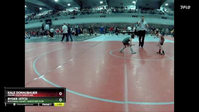 55A Quarterfinal - Ryder Hitch, Buchanan County Wrestling Club vs Kale Donaubauer, Macon Youth Wrestling