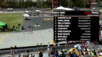 Men's 400m, Heat 11