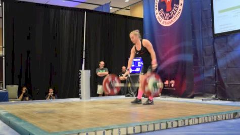 Ariel Stephens Snatch 82 kgs 2