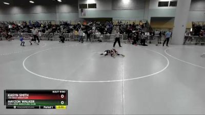 56 lbs Cons. Round 2 - Kasyn Smith, The Best Wrestler vs Hayzon Walker, Stallions Wrestling Club