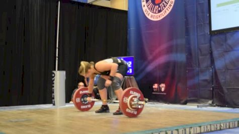 Tayler Harris Snatch 85 kgs