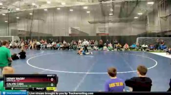 120 lbs Round 1 (4 Team) - Calvin Caba, South Dakota Blizzard vs Henry Bagby, Iowa Blue
