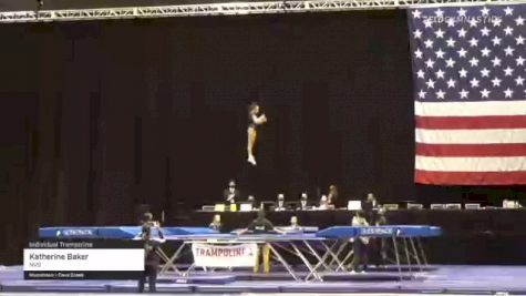 Katherine Baker - Individual Trampoline, NVG - 2021 USA Gymnastics Championships