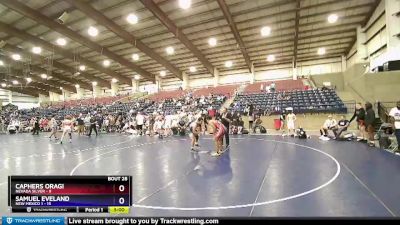 165 lbs Placement (16 Team) - CAPHERS ORAGI, Nevada SILVER vs Samuel Eveland, New Mexico 1