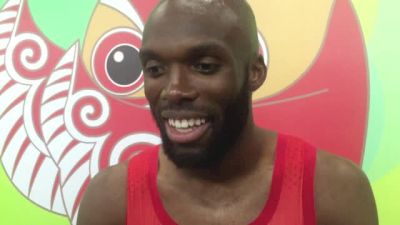 LaShawn Merritt runs 43.6 PR to get silver