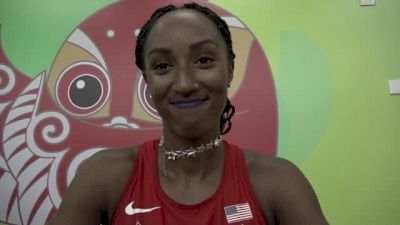 Defending World Champion Brianna Rollins pleased with 100m hurdle prelim