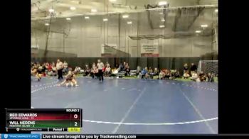 95 lbs Round 2 (6 Team) - Reo Edwards, Wyoming Gold vs Will Nedens, Montana Silver