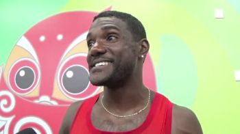 Justin Gatlin on Team USA being disqualified from the 4x1