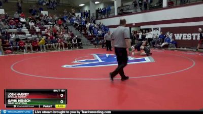 152 lbs 3rd Place Match - Josh Harvey, Kingsley-Pierson vs Gavin Hensch, Sibley-Ocheyedan