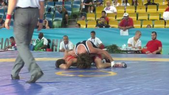 54kg Consolation Daton Fix (USA) vs. Nicolai Grahmez (MDA)