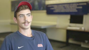 Ole Miss' Derek Gutierrez already in stachies at nashies mode