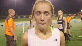 Anna West wins girls HS 5K at Brooks Memphis Twilight