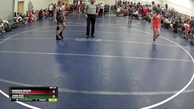 102 lbs Round 5 (6 Team) - Maddox Fields, Oklahoma Elite vs Judd Eck, Kansas Mamba