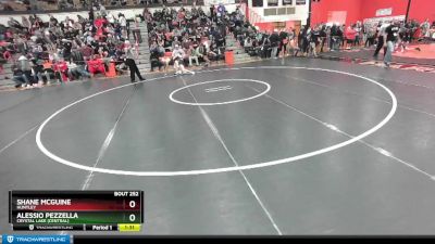 150 lbs Champ. Round 2 - Alessio Pezzella, Crystal Lake (CENTRAL) vs Shane McGuine, HUNTLEY