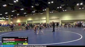 107 lbs Placement (16 Team) - Autumn Walker, Montana vs Mileena Notaro, Nebraska Tidal Wave