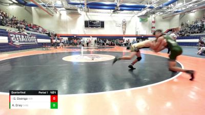 138 lbs Quarterfinal - Gerrit Osenga, Herscher vs Ashton Gray, Evergreen Park